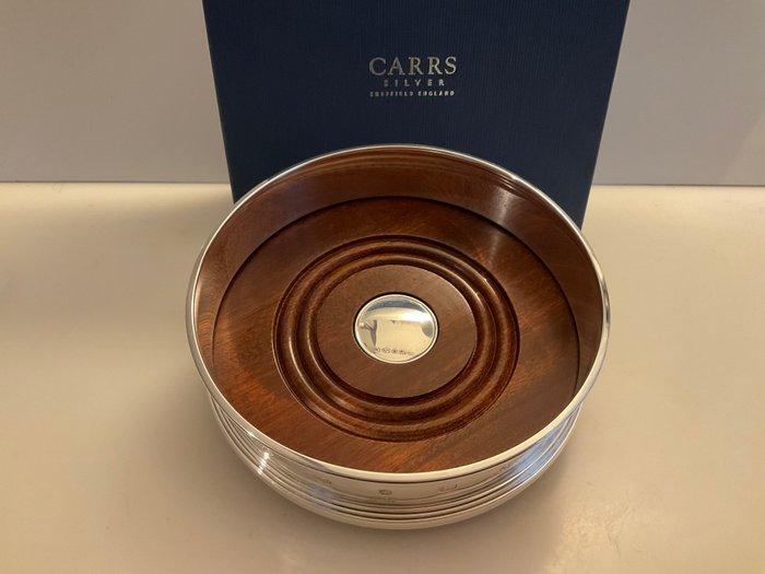 Carrs Of Sheffield - Flessenonderzetter - Sterling zilveren, Antiek en Kunst, Antiek | Goud en Zilver