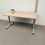 Bureau met slinger incl stopcontact - 140x80 cm, Ophalen of Verzenden, Nieuw