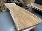 Suar boomstambladen van Meubelmaker vanaf 150 euro, Nieuw, Ophalen of Verzenden, 200 tot 250 cm, Plank