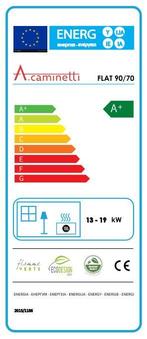 Inbouw Houtkachel Flat 90x70, Nieuw
