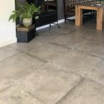 Vloertegels betonlook taupe 80x80 cm, Verzenden, Nieuw