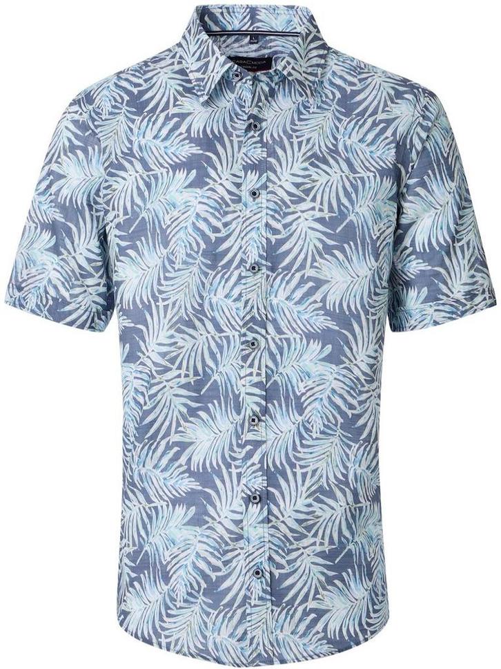 Casa Moda Casual Overhemd Korte Mouw Met Motief, Kleding | Heren, Overhemden, Blauw, Nieuw, Verzenden