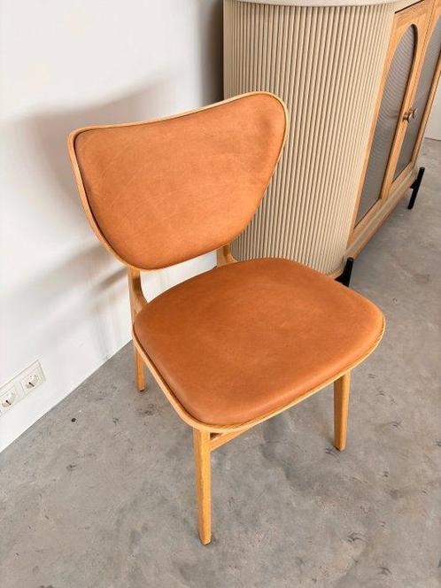 Norr11 - Stoel - Eik, Leder - Norr11 Olifantenstoel, Antiek en Kunst, Kunst | Designobjecten