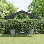 Tuinpaviljoen 3x3 m staal en stof antracietkleurig (Overige), Huis en Inrichting, Verzenden, Nieuw