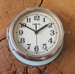 Wandklok - Hanil - Glas, Staal - 1980-1990, Antiek en Kunst, Curiosa en Brocante