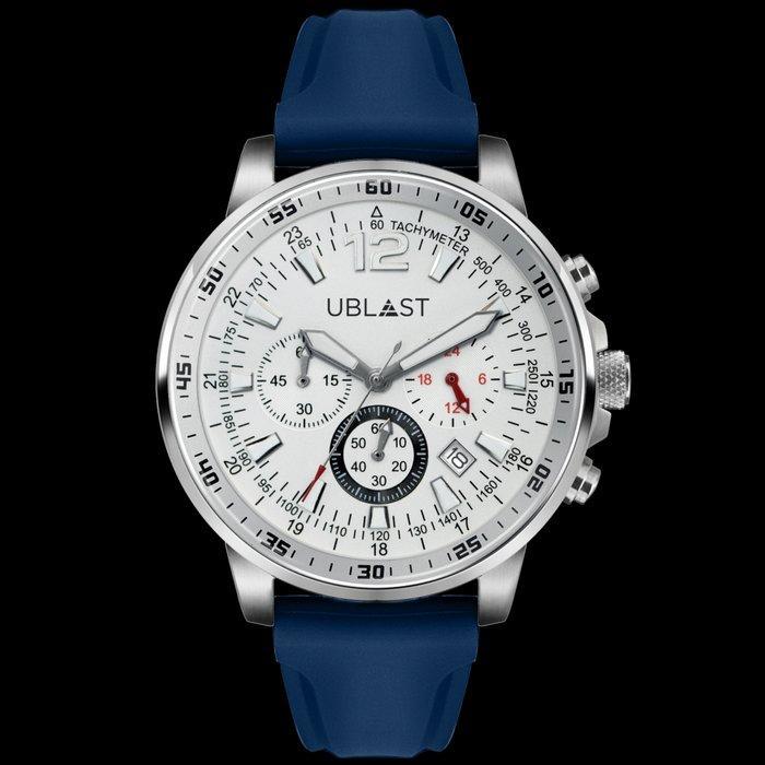 Ublast - Street Race Chronograph - UBSR43CBWH - Heren - 2025, Sieraden, Tassen en Uiterlijk, Horloges | Heren