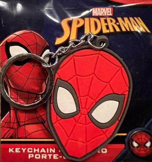 Marvel - Spider-Man - Hoofd - Rubber Sleutelhanger, Verzamelen, Sleutelhangers, Overige typen, Nieuw, Ophalen of Verzenden