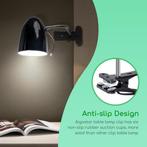 Aigostar LED klemlamp - E27 - Zwart - Excl. lampje, Huis en Inrichting, Verzenden, Nieuw