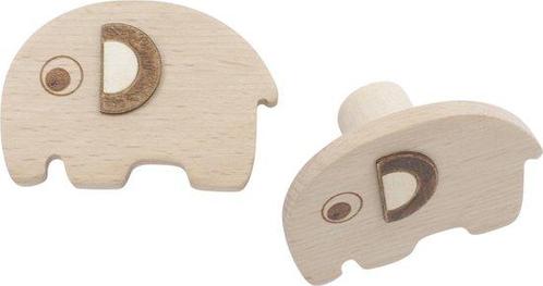 Sebra - houten Wandhaakjes - Fanto Elephant 2 stuks, Kinderen en Baby's, Speelgoed | Overig