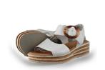 Gabor Sandalen in maat 38,5 Wit | 10% extra korting, Kleding | Dames, Schoenen, Verzenden, Wit, Gabor, Sandalen of Muiltjes