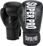 Super Pro Combat Gear Champ (kick)bokshandschoenen Zwart/Wit, Ophalen of Verzenden, Gebruikt
