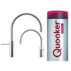 Quooker Nordic Round Twintaps met Combi + Boiler RVS, Doe-het-zelf en Verbouw, Sanitair, Ophalen of Verzenden, Nieuw