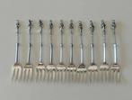 Taartvork (10) - .835 zilver - Set van 10 Apostle Forks, Antiek en Kunst, Antiek | Goud en Zilver