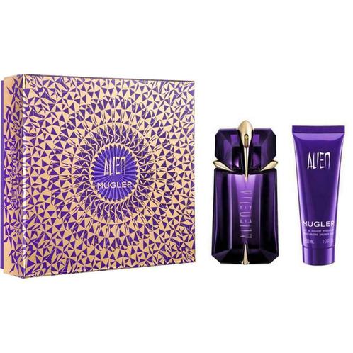 Mugler Alien Travel Exclusive Gift Set 60ml Eau de Parfum +, Sieraden, Tassen en Uiterlijk, Uiterlijk | Parfum, Nieuw, Verzenden