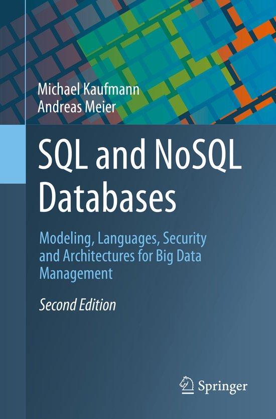 9783031279072 SQL and NoSQL Databases Michael Kaufmann, Boeken, Studieboeken en Cursussen, Nieuw, Verzenden