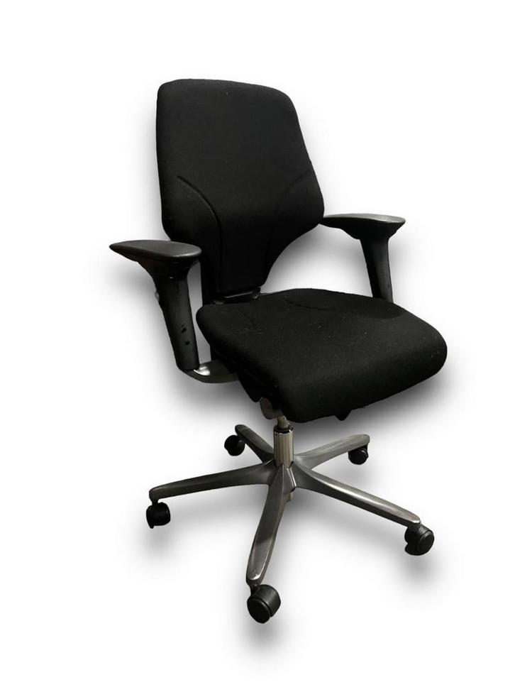 Giroflex 64 Refurbished Bureaustoel, Huis en Inrichting, Bureaustoelen, Bureaustoel, Zwart, Zo goed als nieuw, Ergonomisch, Verzenden