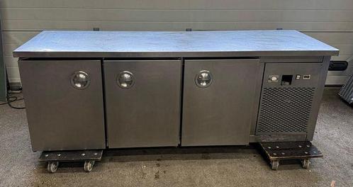 RVS Koelwerkbank 200cm, Stekkerklaar, Zakelijke goederen, Horeca | Keukenapparatuur, Gebruikt
