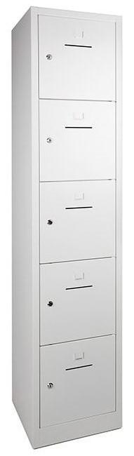 Lockers Nieuw Lockerkast 5-deurs 190x41x45cm, Zakelijke goederen, Kantoor en Winkelinrichting | Kantoormeubilair en Inrichting