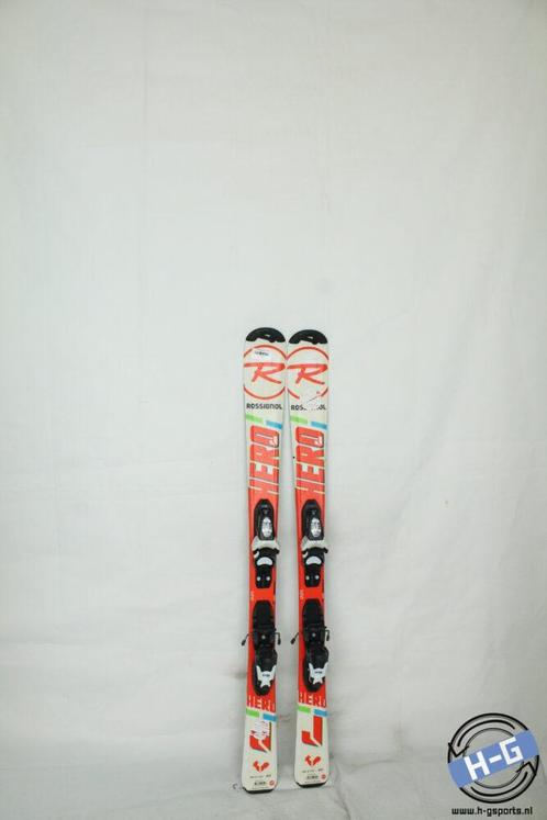 Refurbished - Ski - Rossignol Hero J - 120, Sport en Fitness, Skiën en Langlaufen, Skiën, 100 tot 140 cm, Gebruikt, Rossignol