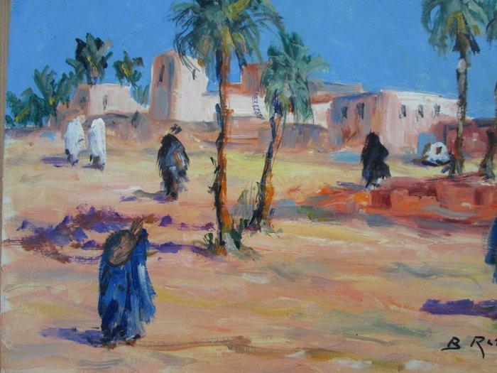 Bruno Retaux (1947) - bled au Maroc, Antiek en Kunst, Kunst | Schilderijen | Klassiek