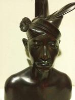 Pareja de Balí - Buste - Indonesië (Zonder Minimumprijs), Antiek en Kunst