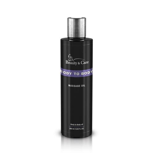 Beauty & Care Body to Body Massage olie 250 ml.  new, Sport en Fitness, Massageproducten, Olie of Lotion, Nieuw, Ophalen of Verzenden