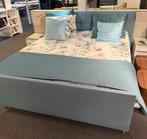 AVEK | Boxspring Sinne combinatie 180x210CM., Ophalen, Blauw, 210 cm, Nieuw
