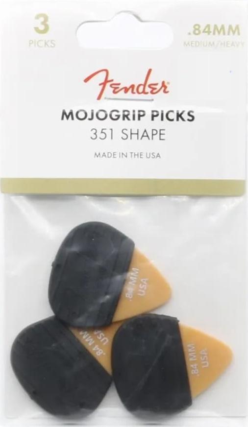 Fender - Mojo Grip - Plectrum - 0.84 mm - 3-pack, Muziek en Instrumenten, Instrumenten | Toebehoren, Elektrische gitaar, Nieuw