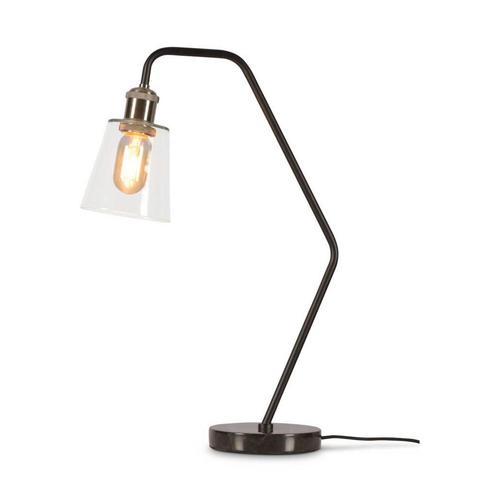 its about RoMi - Tafellamp glas/marmer Paris, zwart, Huis en Inrichting, Lampen | Hanglampen, Nieuw, Verzenden