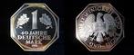 Duitsland. Silver Medal 1988 40 Jahre Deutsche Mark (Zonder, Postzegels en Munten, Munten | Europa | Niet-Euromunten