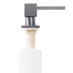 REA Inbouw zeepdispenser - rechthoekig - 330 ml - geborst..., Ophalen of Verzenden, Nieuw