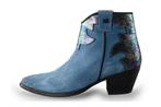 Lazamani Cowboy laarzen in maat 38 Blauw | 10% extra korting, Kleding | Dames, Schoenen, Lazamani, Zo goed als nieuw, Verzenden