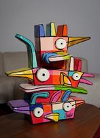 Jacqueline Schäfer - Beeld, Totem Gold XXL - 50 cm - resin -, Antiek en Kunst