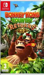 Switch Donkey Kong Country Returns HD, Spelcomputers en Games, Verzenden, Zo goed als nieuw