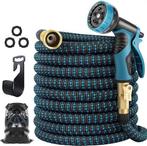 2dekans | Strex Flexibele Tuinslang 15M met Sproeikop -, Ophalen of Verzenden, Zo goed als nieuw, Strex