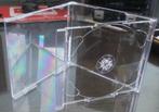 Jewel case 2 cd transparant 10 stuks, Verzenden, Nieuw