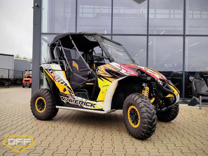 CAN-AM MAVERICK X RS 1000R – 2015 – 3566 KM – L7e KENTEKEN, Motoren, Quads en Trikes, 2 cilinders, meer dan 35 kW