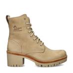 Panama Jack Padma veterboots voor dames in het Beige, Verzenden, Beige, Lage of Enkellaarzen, Nieuw