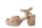 VIA VAI Sandalen in maat 42 Bruin | 10% extra korting, Kleding | Dames, Schoenen, Bruin, Verzenden, Sandalen of Muiltjes, Zo goed als nieuw