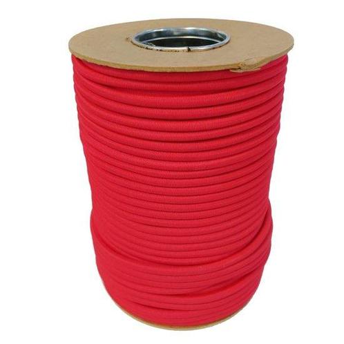 Elastisch Touw - 8 mm - Rood - Rol 100 meter, Doe-het-zelf en Verbouw, Overige Doe-het-zelf en Verbouw, Verzenden