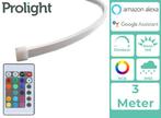 Prolight Neon LED-Strip - Multicolour - 3 Meter - Met, Huis en Inrichting, Verzenden, Nieuw