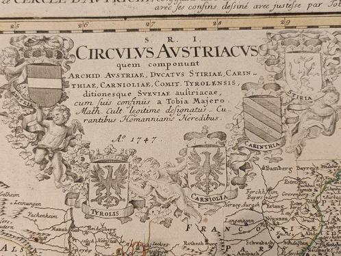 Oostenrijk - Oostenrijk Duitsland; Mayer - Austria Germany -, Boeken, Atlassen en Landkaarten