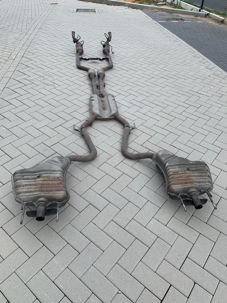 Mercedes W221 S400 compleet uitlaat A2304913400 A2214101620, Auto-onderdelen, Uitlaatsystemen, Gebruikt, Mercedes-Benz