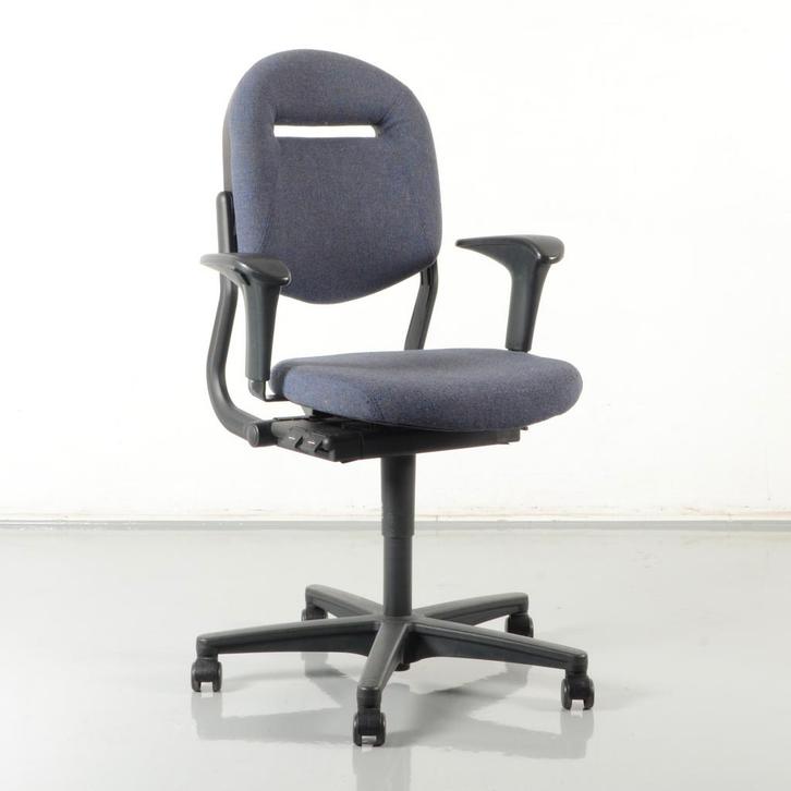 Ahrend 220 bureaustoel, blauwgrijs, 1D armleggers, Zakelijke goederen, Kantoor en Winkelinrichting | Kantoormeubilair en Inrichting