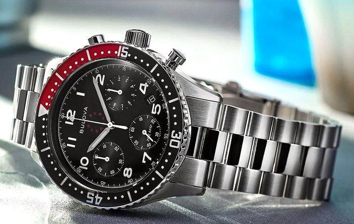 Bulova - Marine Star Marine Star Crono - 150 Anniversario, Sieraden, Tassen en Uiterlijk, Horloges | Heren