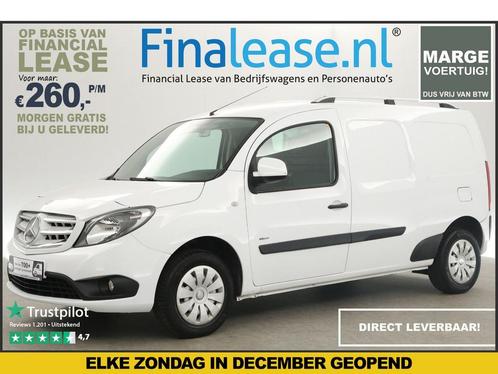 Mercedes-Benz Citan 111 CDI L2H1 Marge Airco Trekhaak €239pm, Auto's, Bestelauto's, Lease, Handgeschakeld, Diesel, Wit, Mercedes-Benz