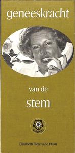 De geneeskracht van de stem / Ankertjes / 91 9789020206555, Verzenden, Gelezen, E. Bierens de Haan-Keuls