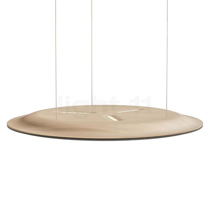 Nimbus Lighting Pad Lounge Connect Hanglamp LED, classic oak, Huis en Inrichting, Lampen | Hanglampen, Nieuw, Verzenden