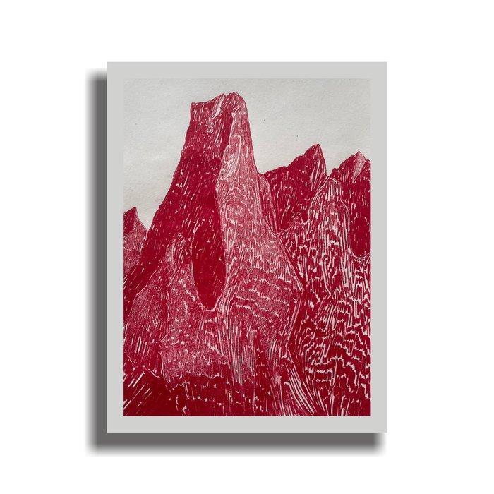 N. Magro - from “9 mountains - Naranjo de Bulnes, Antiek en Kunst, Kunst | Designobjecten
