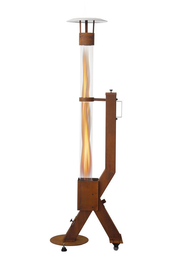 Green Flame pellet terrasverwarmer BPH-R100-T1-C, Tuin en Terras, Terrasverwarmers, Nieuw, Verzenden